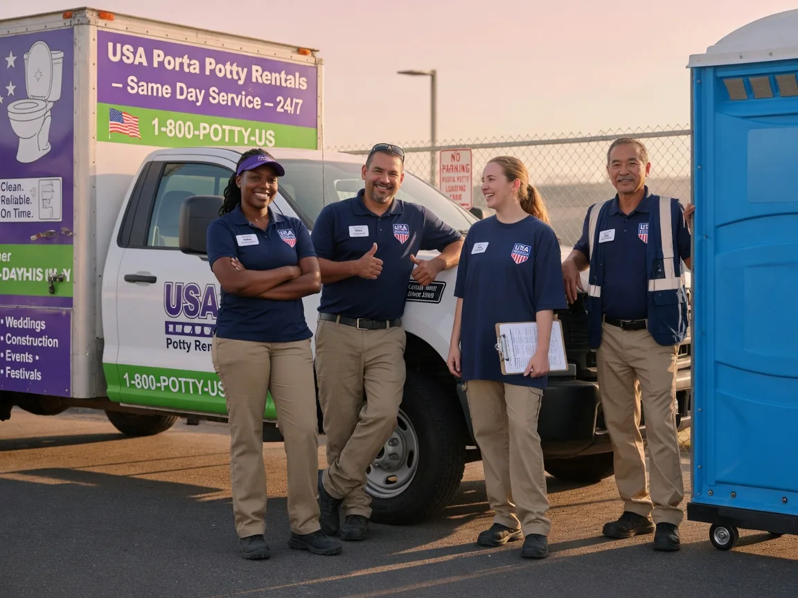 Porta Potty Rental company in Leesport, PA